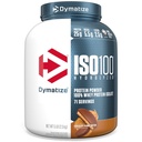 Dymatize ISO100 Whey Proteine pulbere Izolat, Unt de arahide de ciocolată, 25g de proteine, 5 lire, 5,5g BCAAs, mai puțin de 120 Cal., Gluten gratuit, 1g grăsime, 1g zahăr, 2g carbohidrat (71 Servings)