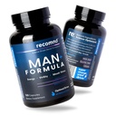 Nutritie - Formula Man+, suport energetic, suport muscular, și suplimente de sănătate prostate pentru bărbați cu vitamina E, Saw Palmetto, Red Korean Ginseng, și mai mult, 120 capsule