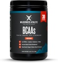 Atlet de salbăticie - BCAAs - lanț ramificat Aminoacids pulbere - Aminoacid esențial Supliment pentru bărbați și femei - Supliment BCAA cu Optimal Aminoacid Complex (Blood Orange)