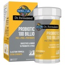 Gradina de viata Dr. Formulated Pre, Post & Probiotice 100 Miliarde CFU O dată pe zi 3-in-1 Probiotice complete, Prebiotice si Postbiotice Supliment pentru femei si barbati 