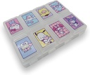 Sanrio Caractere Die-Cut Medicina Supliment Accesorii portabile Cazul Călătorie cu 8 capac compartimentare (Mix) Multicolor