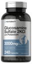 Horbäach Glucosamine Sulfate 2KCI cu Pahare 