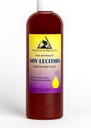 Lecitină Soia Unbleached lichid emulsifier Emolient Stabilizator Pure 16 oz