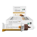 Dr. Mercola pur putere Unt de arahide batoane de proteine, 12 serviri, non OMG-uri, Soy gratuit, gluten gratuit, Baruri de proteine Vegan