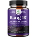Detoxifiere hepatică pe timp de noapte şi pastile de hidratare - Pre şi post-recuperare supliment de susţinere hepatică pentru dimineţi mai bune cu DHM Dihydromyricetin extract de muls şi electroliti (60 capsule)