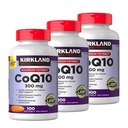Kirkland Signature CoQ10 300 mg., 100 Softgels (3 ambalaj)