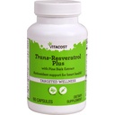 Vitacost Trans-Resveratrol Plus -- 60 Capsule vegetariene