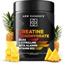 Creatin Monohidrat Gumries 5mg cu BCAA L-Citrulin Beta Alanine & Vitamina B12 