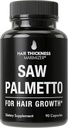 Am văzut Palmetto pentru bărbaţi şi femei. Saw Palmetto Suppliment pentru a sprijini rezistența părului și grosimea. Capsule libere fără GMO și gluten