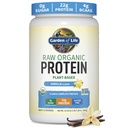 Garden of Life Proteine Powder, Vegan Proteine Powder, BCAA, Probiotice și enzime digestive, Gluten & Lactoză Free, Vanilie, 1,5 LB