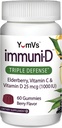ImmuniD Gummies elderberry de YumVs 
