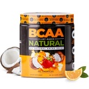 Nurology BCAA Natural - Plant based BCAA Powder, Orange Coconut Flavor, Optimizat 2:1:1 Ratio Amino Acids Pulbere pentru Pre Workout & Post Workout Recovery, Vegan, Gluten-Free, Non-GMO, 30 Serviri