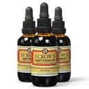 J.Crow'S® Lugol soluţie de iod 2% 2 oz (3 flacoane) 