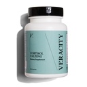 Veracity Cortisol calmant - Clinic dovedit Stresul si Suplimentul de suport pentru somn - Reduce tensiunea si imbunatateste Claritatea mentala cu amestec natural de Adaptogens - 60 capsule