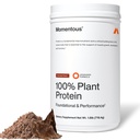 Pudră de proteine Vegan momentan - 20 g Proteină pe bază de plante - NSF Certified for Sport - Gluten-Free - non-GMO - 22 Serviri pentru utilizare esențială în fiecare zi - Ciocolată