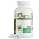 Bronson Saw Palmetto Extra Forta suporta functie de prostata sanatoasa si suport de sanatate urinara - non OMG, 250 Capsule vegetariene