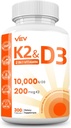VEV Vitamina D3 K2 