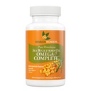 SeabuckWonders Sea Organic Buckthorn Oil, Omega-7 Complete Softgels, 180 Count, cu Omega 3, 6 & 9, Suporturi păr, Skin & Nail Health, 1000mg per Serving