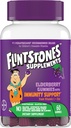 Flintstones Vitamine Elderberry Gumies pentru copii cu suport de imunitate de vitamina C & Zinc, Immune Support Gummies, Multivitamine pentru copii, Gluten gratuit, 60 Conte