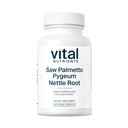 Vital Nutrients Saw Palmetto with Pygeum & Nettle Root - Vegan Saw Palmetto for Men Supports Healthy Prostate Function* - Gluten, Dairy, Soy Free - 60 Capsule