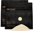 ProMix Nutrition Casein Proteine pulbere - Grass-Fed, Pasture Crescut, Llow Release 25g Micellar Casein - 5.4g BCAAs Gluten Free, Sugar Free, Soy Free - Vanilla, 5lb