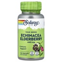 SOLARAY Echinacea și Elderberry Capsule, 440 mg 
