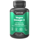 Naturalis Vegan Omega 3 DHA, EPA & DPA de la Algae 