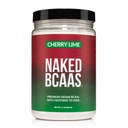 NAKED Lime Lime BCAAs Aminoacids Pulbere, 100% Pure 2:1:1 Formula, Lanț Ramurat Vegan Amino Acidi, Instantizat Toate naturale BCAA pulbere Supliment - 501 Grams, 34 Serviri