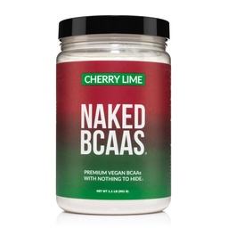 NAKED Lime Lime BCAAs Aminoacids Pulbere, 100% Pure 2:1:1 Formula, Lanț Ramurat Vegan Amino Acidi, Instantizat Toate naturale BCAA pulbere Supliment - 501 Grams, 34 Serviri