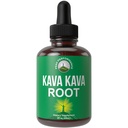 Kava Kava Root Extract calmant Picături lichide mai concentrat - 1:3 Rația de extracție. Ajutor suplimentar Vegan pentru relaxare, calmant, somn natural. Sugar Free Gluten Free USA Testat Tincture