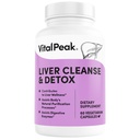 Ficat Cleanse Detoxifiere & Reparații - Suplimentul de asistență pentru sănătate hepatică - cu Thistle lapte, Berberine, Sfeclă de rădăcină, Turmeric, Ghimbir, Root Dandelion, Anghinare, Extract de semințe de struguri & More - 60 capsule