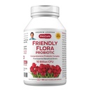 ANDREW LESSMAN Friendly Flora Probiotic 180 Capsule - 10 Miliarde de CFU, Blend complet de cinci tulpini probiotice, puternic Immune și suport digestiv. Probiotice pentru femei sau bărbați