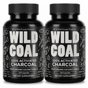 Alimente sălbatice activate capsule Charcoal 