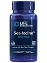 Life Extensie Sea-IodineTM, alge şi vezicii urinare derivate de iod, susţine niveluri sănătoase ale acestui Nutrient esenţial pentru sănătatea tiroidiană şi dincolo de, non-GMO, gluten-free, vegetarian, 60 capsule