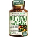 Vegan Multivitamine pentru femei și bărbați - Multivitamine esențiale & Multiminerale 90 comprimate cu vitamina B12, A, D, C, Zinc, Magneziu & Mai mult pentru wellness corporală totală - 23 Key Nutrients & Vitamine