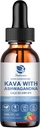 Lukaree (2 Pack) Kava Kava Root Extras Supliment - Concentrație mare Kava w/Ashwagandha, Lemon Balm, Root Valerian pentru Imune & Global Health - Vegan, Alcool-Free