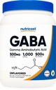 Nutricost Pure GABA 500G pulbere (Gamma aminobutiric acid) (500 Grams/1.1 lire sterline)
