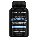 Suplimentul de vitamine vitale - Suport antioxidant, Longevitate celulară, Funcţie cognitivă - 60 Capsule