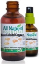 Nano minerala coloidala Supliment lichid Copper mineral 2oz 240ppm Sticla Kosher Certificat toate naturale pentru adulți, bărbați, femei, copii (Spray)