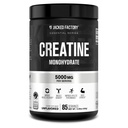 Fabrica Jacked Creatina Monohidrat pulbere 425g - 5g Daily Creatine Supliment pentru bărbaţi şi femei, Vegan-Friendly, terţă parte testate - 85 Serviri, Nearomat