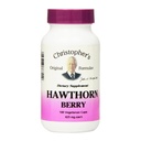 Christopher's Original Formulas Hawthorn Berry Capsules, Herbal Supplement for Heart & cardiovascular Wellness, 100 Capsule