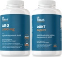 Dr. Tobias AKG Suplimentul & Suport Comun - Suporturi Energie, Muşchi, Cartilaj & Sănătate Comună, Non-GMO