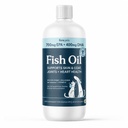 Fera Animale de companie ulei de pește - Omega 3 pentru câini și pisici pentru a sprijini articulații, inimă, piele și haine de sănătate - non OMG cu vitamina E - 16 oz