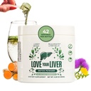 Pulbere de detoxifiere - 42 Servirea de ficat Cleanse Detoxifiere & Reparare Pulbere cu muls de lapte, Root Dandelion, Turmeric, Artichoke Leaf - Liver Supplement Drink Pulbere pentru sanatatea ficatului