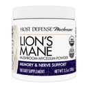 Hoste Defense Lion Mane Powder - Brain Health Supplement - Mushroom Supplement to Support Focus & Memory Function - Immune & Nervos System Supplement - 3.5 oz (66 Servings) *