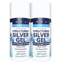 Calibri Silver Gel Extra Putere - 35ppm Gel de argint coloidal activat pentru potenta maxima - Made in USA - Formula structurata intr-un pachet confortabil 2