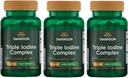 Swanson Triple Iodine Complex-Natural Supliment pentru Vital tiroida suport-Promote Functie metabolica, Creşterea producţiei de celule roşii sanguine, & Heart Health- (60 Capsule Veggie, 12,5 mg fiecare) (3 ambalaj)