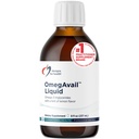 Design-uri pentru sănătate OmegAvail lichid TG ulei de pește 1200mg - Trigliceride Omega-3 ulei de pește Brain Supplement cu DHA/EPA - Aroma de lamaie naturale (8oz / 47 Serviri)