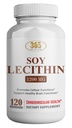 Sănătate LFE lecitină 1200mg, potenţă ridicată, 120 Softgels, Combinaţie naturală de acizi graşi esenţiali pentru a sprijini funcţia cerebrală şi nervoasă - Lecitină de grad alimentar, 1200mg per servire, Supliment alimentar