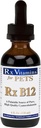 Rx Vitamine Rx B12 pentru câini și pisici - Vitamina B12 Supliment lichid pentru animale de companie - Vitamine de câine pentru rasa mici și mari - Cat Provizii de sănătate - 4 oz.